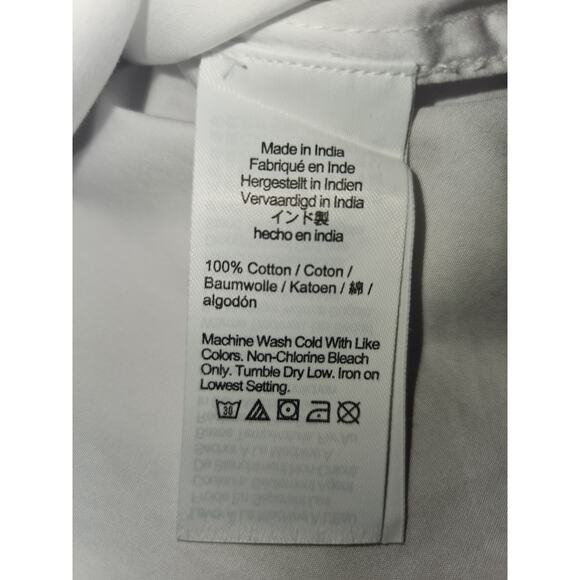 NWT Madewell Relaxed Button-Up Shirt White XXS - Picture 9 of 9